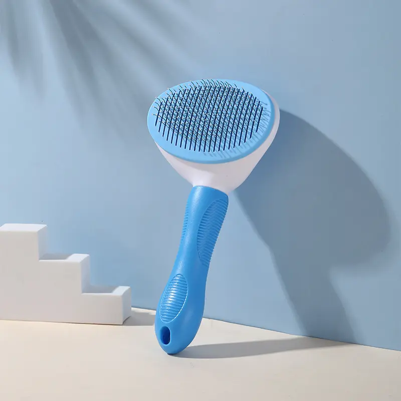 New Pet Comb Stainless Steel Needle Comb Dog And Cat Hair Removal Floating Hair Cleaning Beauty Skin Care Pet Dog Cleaning Brush 6