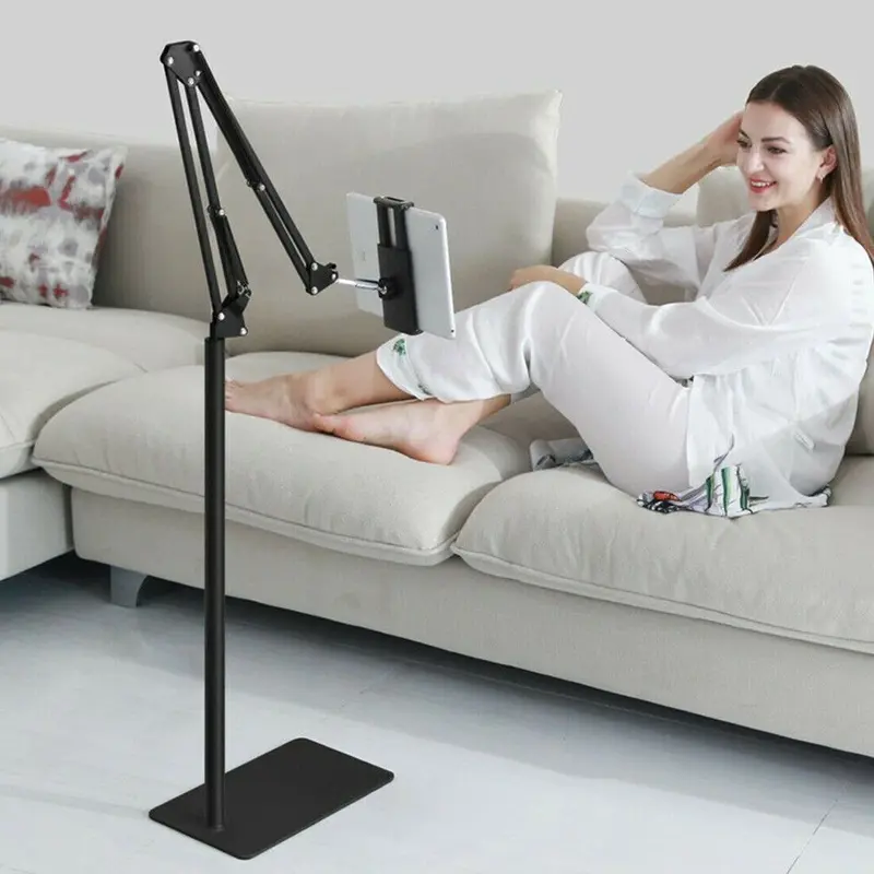 Universal 360° Adjustable Floor Stand Holder for Tablet/Phone 3.5-11in 5