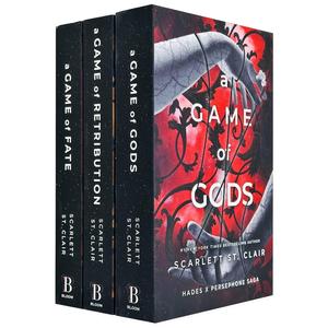 (NEW COVERS) Hades x Persephone Saga 3 Books Collection Set By Scarlett St. Clair (A Game of Gods, A Game of Retribution & A Game of Fate)