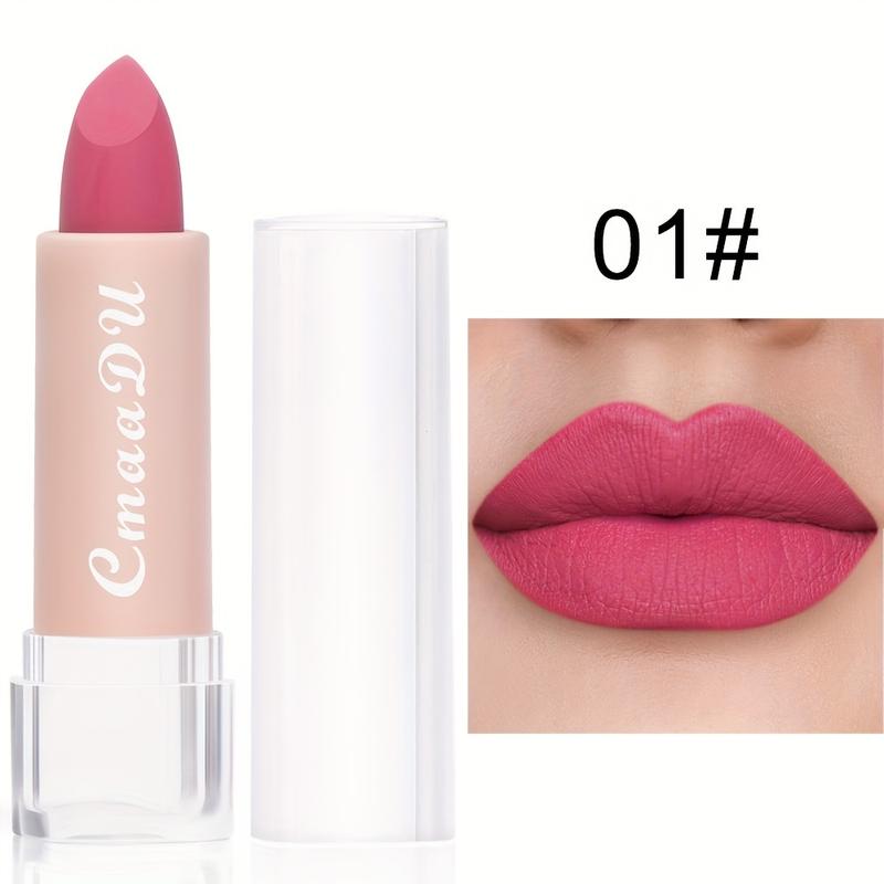 15-Color Matte Classic Lipstick - Intense Moisture Lock, Waterproof, Smooth Application - Luxurious Lip Gloss Finish, Ideal Valentines Day Gift for Women 2
