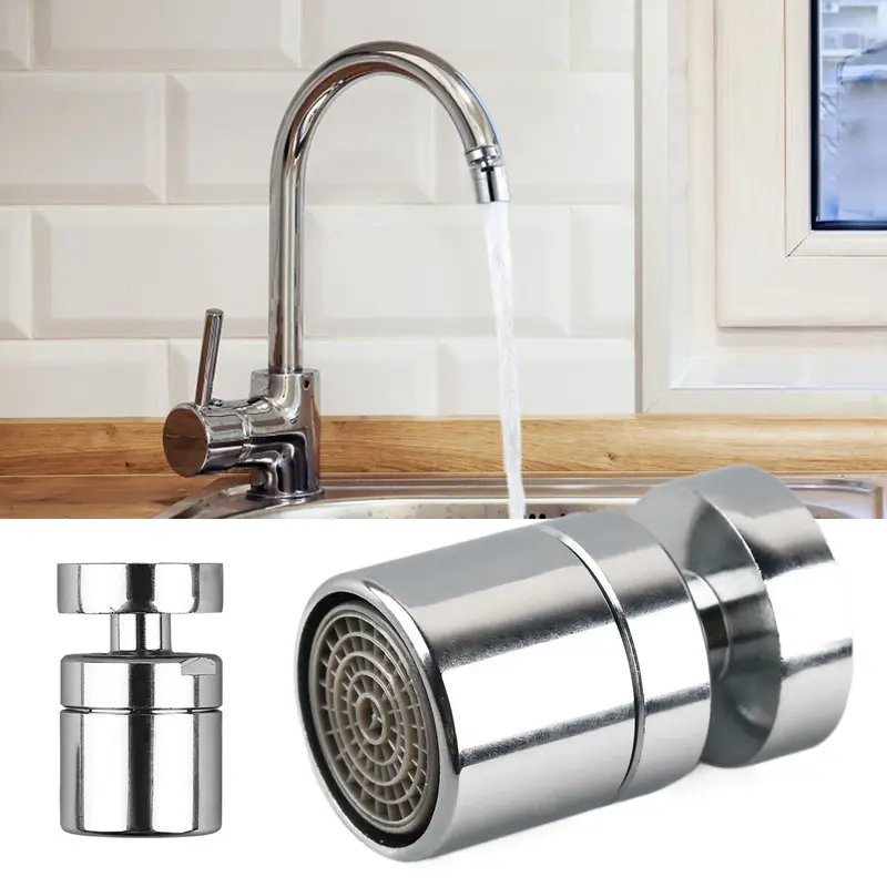 Kitchen Tap Head Water Saving Faucet Extender Sprayer Sink Spray Aerator Set 7