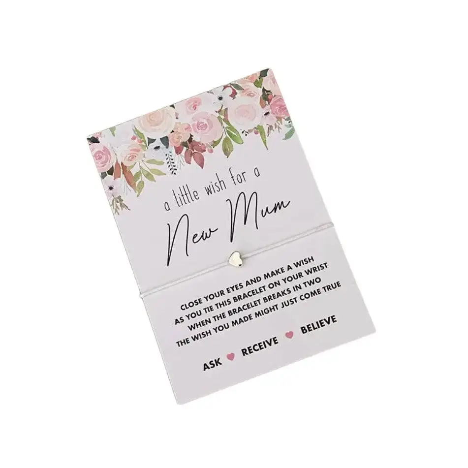 New Mum Wish String Bracelet