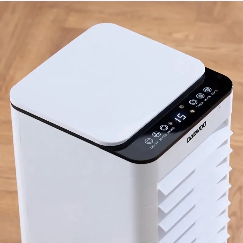 6.5L Portable Air Cooler Evaporative Fan With Remote Control LED Display - White uk seller 2