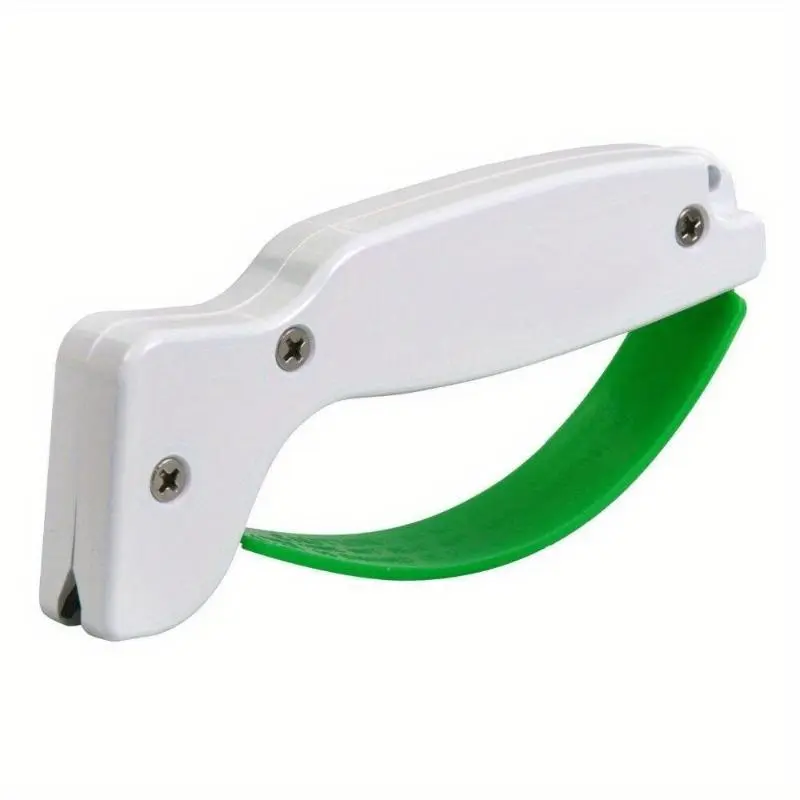 1pc/2pcs Portable Knife and Scissor Sharpener - Perfect for Outdoor Camping and Household Use - Keep Your Blades Sharp and Ready for Stalls 3
