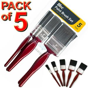 6 Pack Paint Brush Set Decorating Brushes DIY Painting Professional Fine Bristle