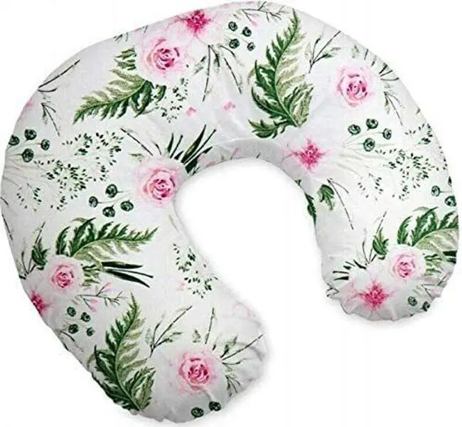 Baby Breast Feeding Pillow Pregnancy Nursing Maternity Cotton Garden Flowers 0