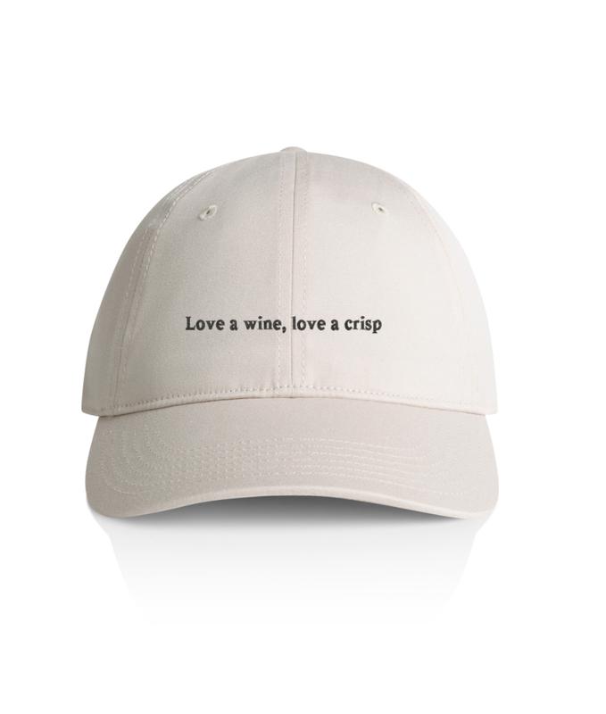 Love a Wine love a crisp cap - Enjoy your 2 favourite items in the sun, with fastening one size fits all clasp at the back. 1
