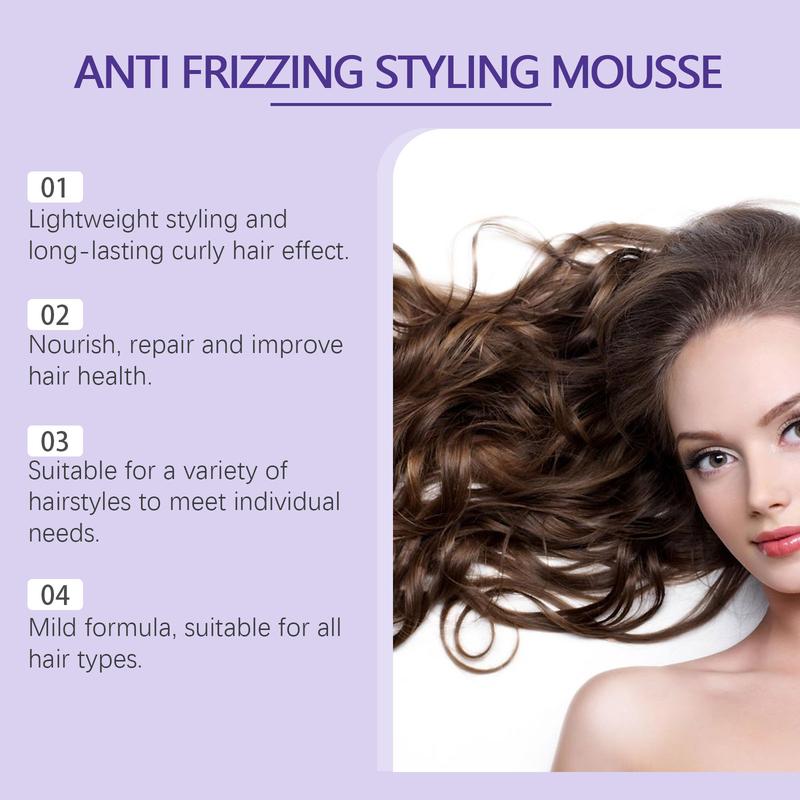 Product Introduction of Hoegoa Curling mousse for full and defined curls. Glossy, confident, soft and elastic curl styling 19