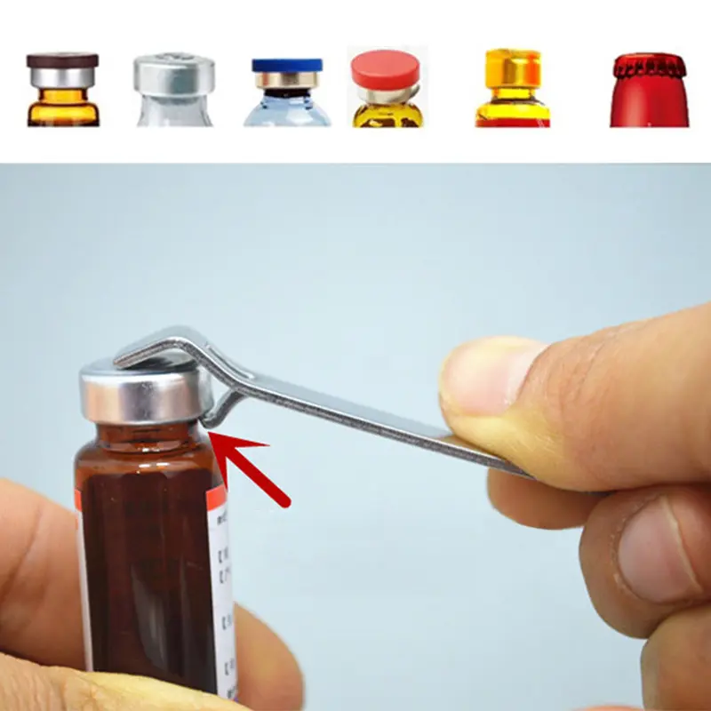 Stainless Steel Oral Liquid Vial Opener Nurse Doctor Medical Tool Portable Ampule Bottle Opener Can Opener Kitchen Accessories 7