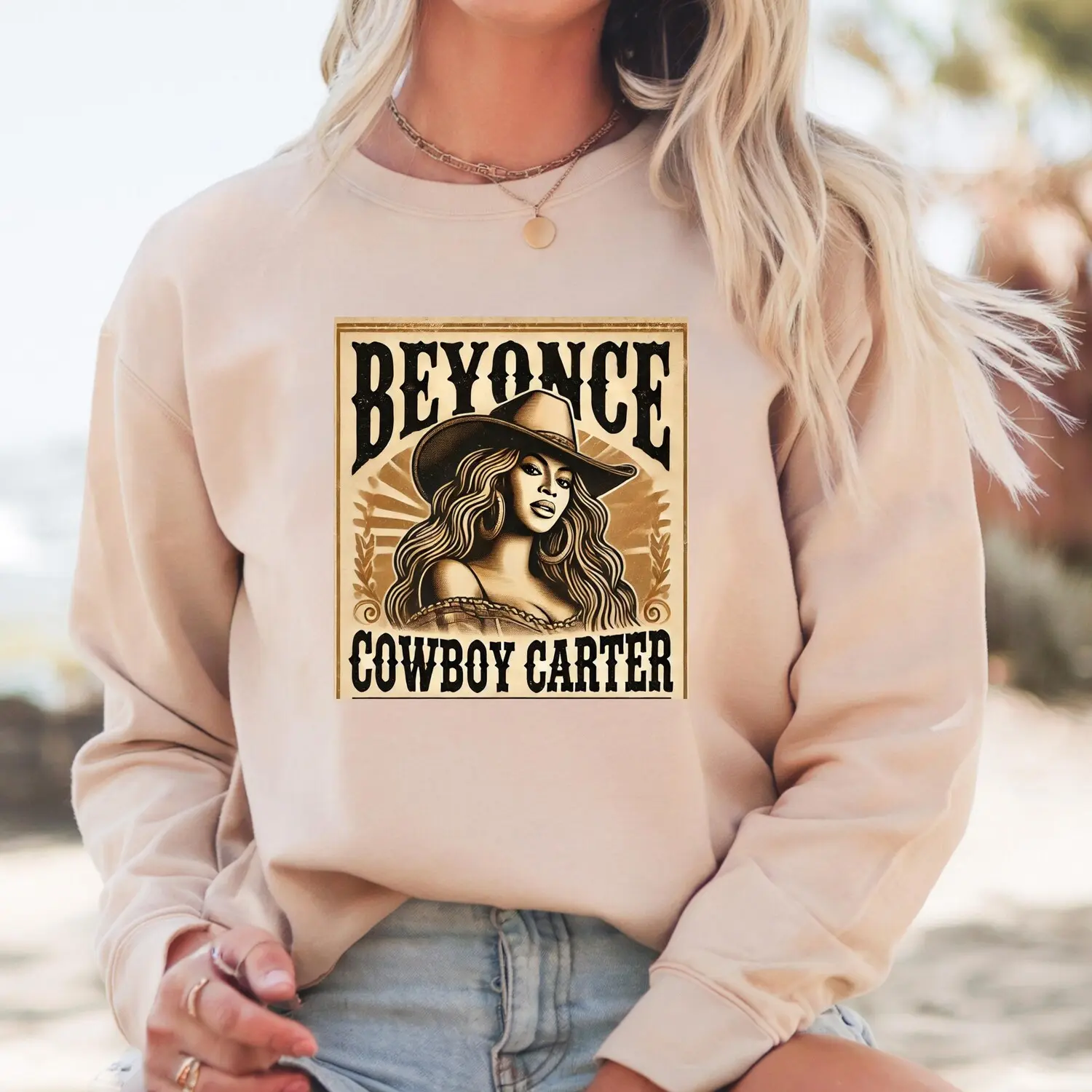 Vintage Beyonce Cowboy Carter Sweatshirt, Hoodie, Tshirt, Cowboy Carter Tour Shirt, Beyonce Concert Tee, Shirt For Beyhives