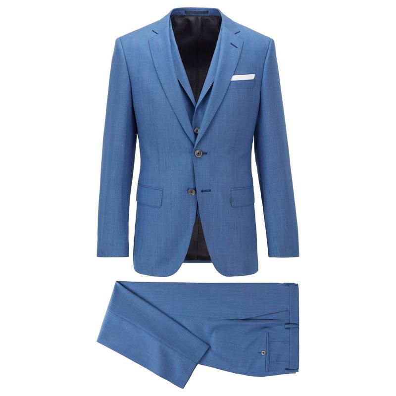 Men's Boss Hutson5/Gander3 Suit in Blue 0