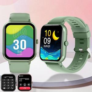 Smart Watch with Wireless Calls/Music, Multiple App Message Reminders, Custom Dial Wallpaper, Suitable for Men and Women, Compatible with Android and iPhone Phones, Electronic Gadgets, Portable, Cyber