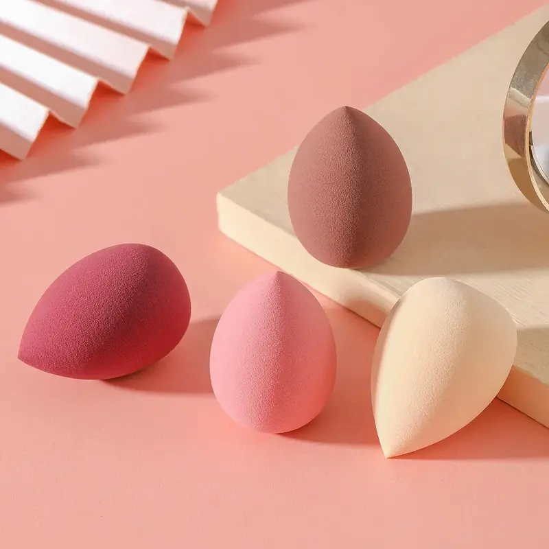 4 Pieces Makeup Sponge Blenders Blending Sponge Foundation Applicator Cosmetic Sponges makeup tools free shipping wholesale 1