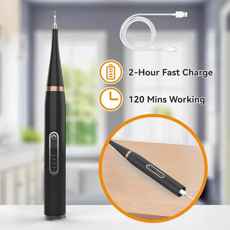 【UK SELLER 】Electric Tooth Cleaning Instrument, 5 Modes Cordless Teeth Cleaner & Waterproof Oral Irrigator Combo, Protect Dental Health Mother's Day and Father's Day gifts 8