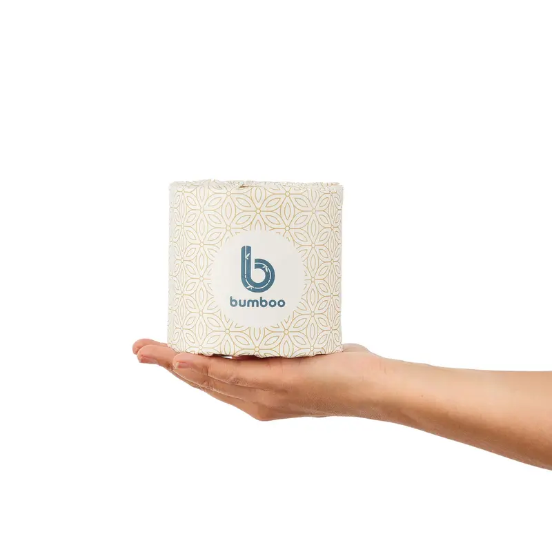 wrapped bamboo toilet paper - 48 extra long rolls 7