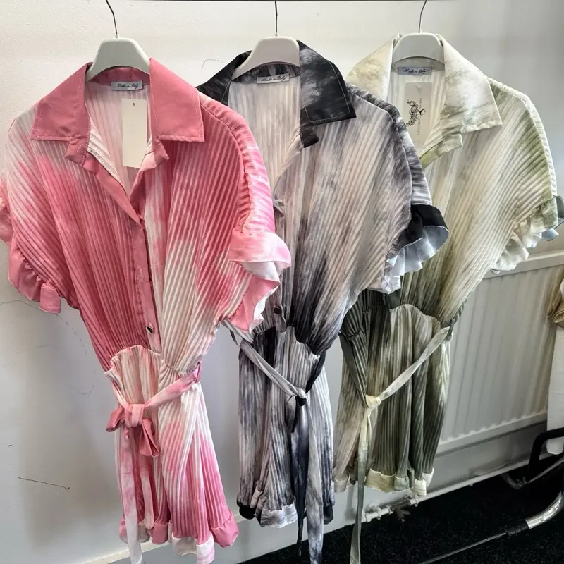 ThatGirlWorld [TIE DYE PLAYSUITS] one size 8-20 0