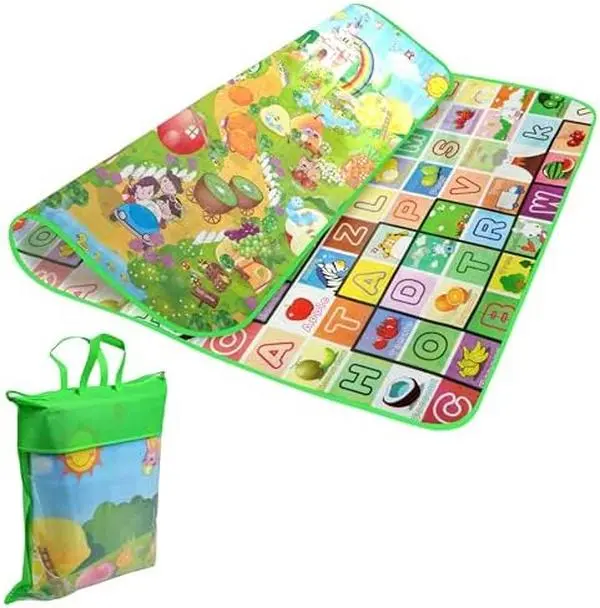 2 Sided 200X180cm Kids Crawling Educational Game Soft Foam Picnic Carpet Play Mat fisher price  monkey  playmat 0