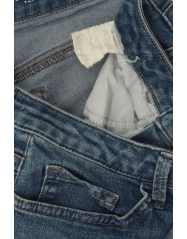 Pre-Owned Vintage LEE Womens Capri Straight Jeans US 12 Large W30 L21 Blue Cotton 3