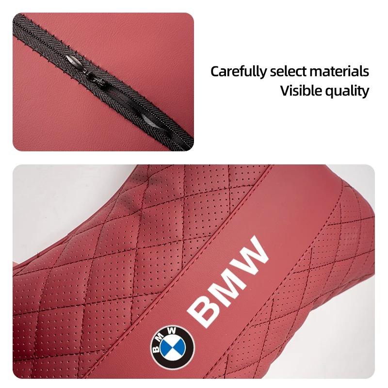 1 pcs Car Accessories Seat Headrest Neck Pillow For BMW i8 Z4 Z8 X1 X2 X3 X5 X4 X6 X7 G30 G20 G32 G11 G12 F40 F30 F20 F10 F34 F07 F44 3