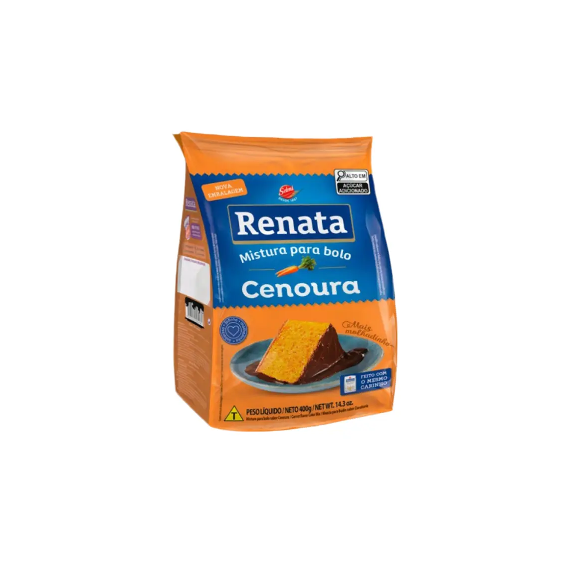 Mistura p/Bolo Cenoura  - Carrot cake mix - 400gr - Renata