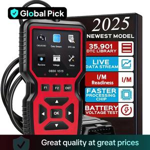 Professional OBD2 Scanner, Real-time Data Car Engine Diagnostic Code Reader Tool, Car Engine Checker Tools, Car Scanner Fixed, Car Voltage Tester