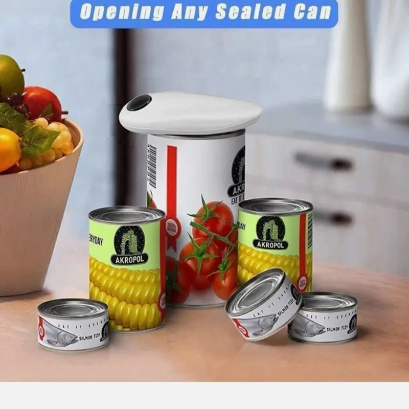 Electric Can Opener & bottle opener for Easy Kitchen Utensil Gadgets 2