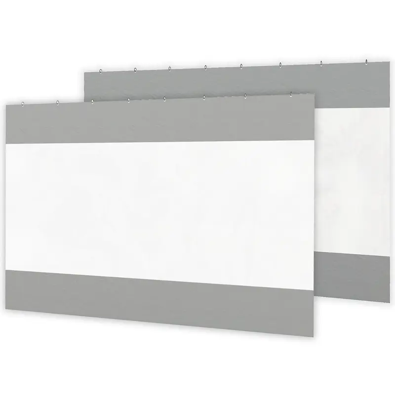 Outsunny Set of Two 3 x 2m Replacement Pergola Panels - Grey 0