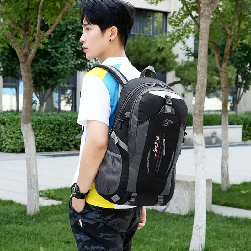 40L Large Waterproof Backpack Bag Camping Walking Hiking Outdoor Travel Rucksack 2