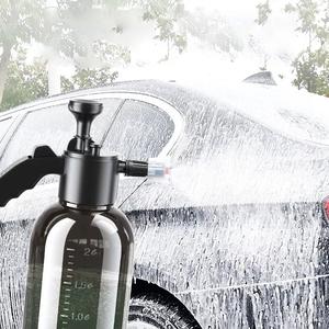 2L Car Wash Pump Foam Sprayer Hand Held Wash Spray Bottle Snow Foam Detailing