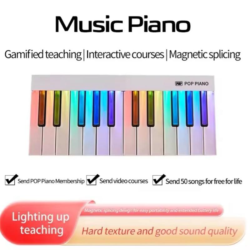Product Introduction of Pop Piano Light Guided Teaching Keyboard 14