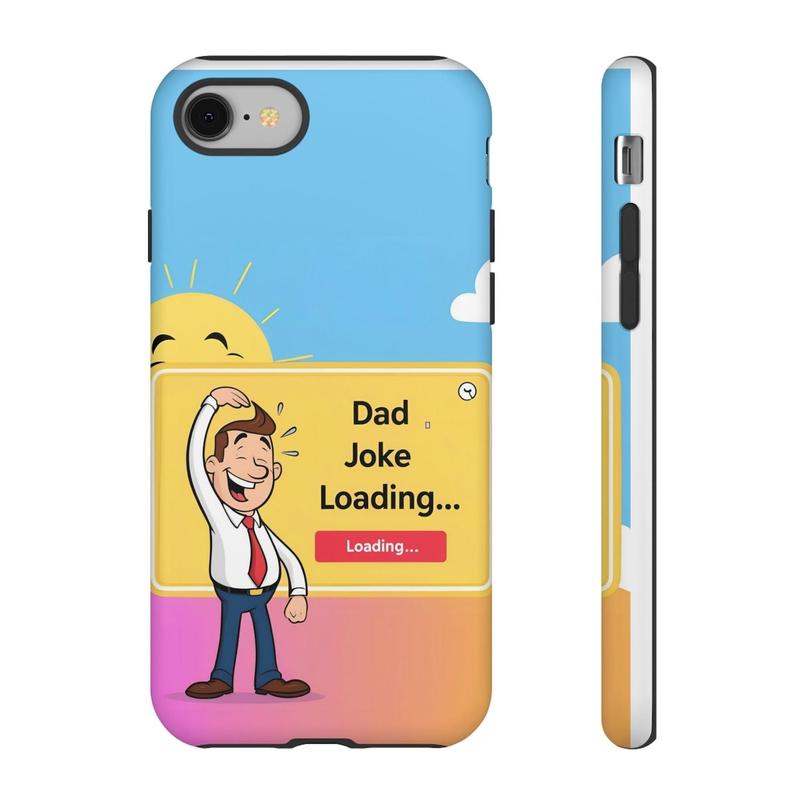 Funny Dad Joke Phone Case - Perfect Gift for Fathers Day, Dad's Birthday, Humorous Accessory, Smartphone Protection, Quirky Design C 1