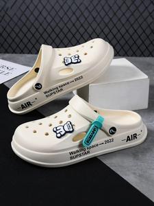 Men's Casual Breathable Comfortable Clogs, New Style Non-slip Soft Sole Beach Slippers, Outdoor Sports Sandals for Men, Boy