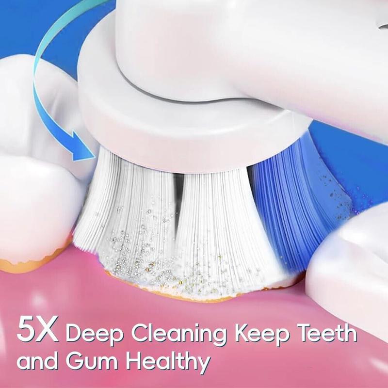 Product Introduction of Toothbrush Electric Rechargeable Pro Rotating Brush Heads Timer Modes Usb UK 34