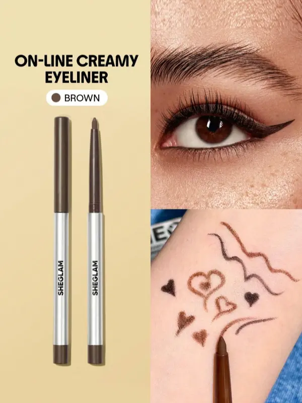 SHEGLAM Creamy Gel Eyeliner – Waterproof, Smudge-Proof & Long-Wear 1