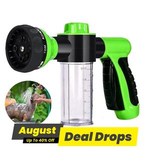 Horse Shower Sprayer, Adjustable High-pressure Sprayer Nozzle, Garden Wash Animal Horse Shower Car Cleaning Tool, Durable Construct