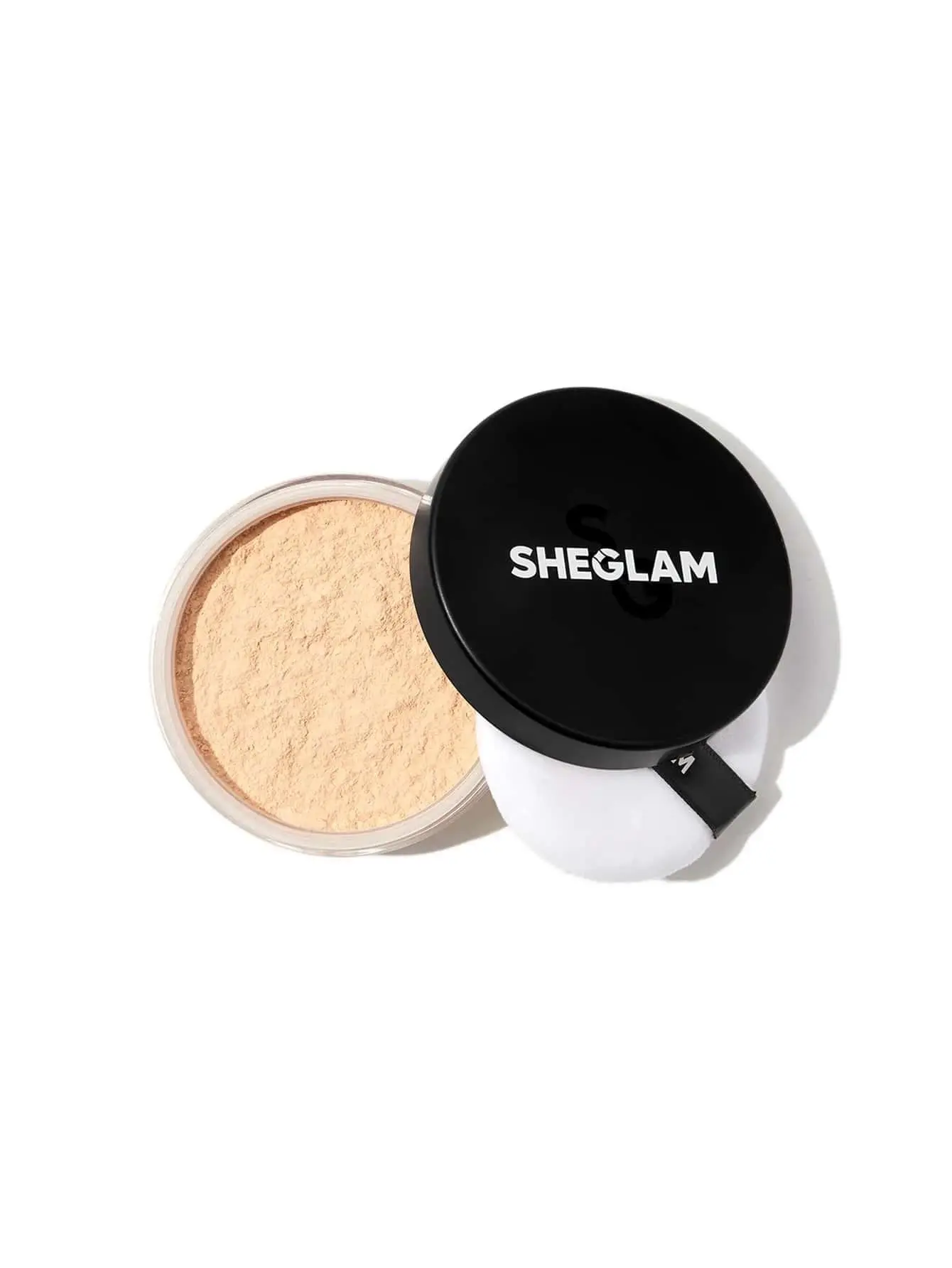 SHEGLAM Baked Glow Setting Powder – Cappuccino, Oil-Control, Poreless, Flawless Finish
