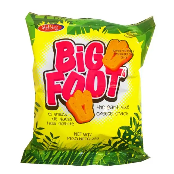Holiday Big Foot Cheese Crisps 25g