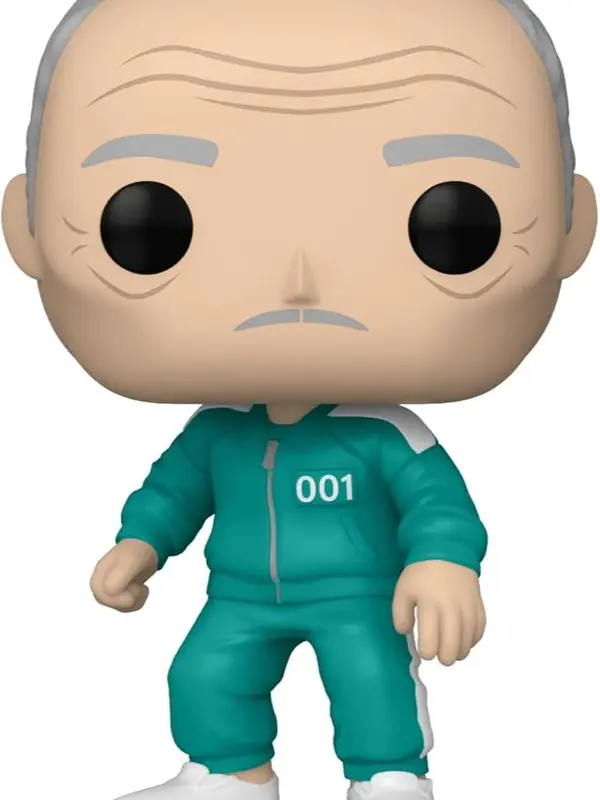 Funko Pop! Squid Game Set of 2 RANDOM ASSORTMENT - SAE-Byeok 067, Il-NAM 001, Sang-Woo 218, Gi-Hun 456, Ali 199 and Red Soldier 6