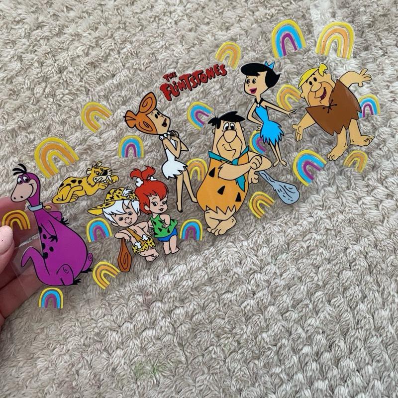 192 UVDTF Wrap Transfer Cartoon Family Print Craft Supplies 1