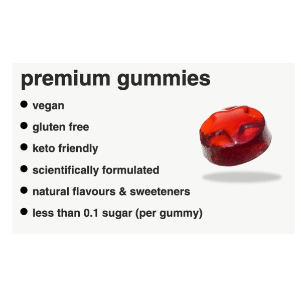 Women's Energy Multivitamin | Vegan Vitamin Gummies | Raspberry & Cranberry | 1000mg | 30 Day Supply | Made in the UK | Greater absorption 2