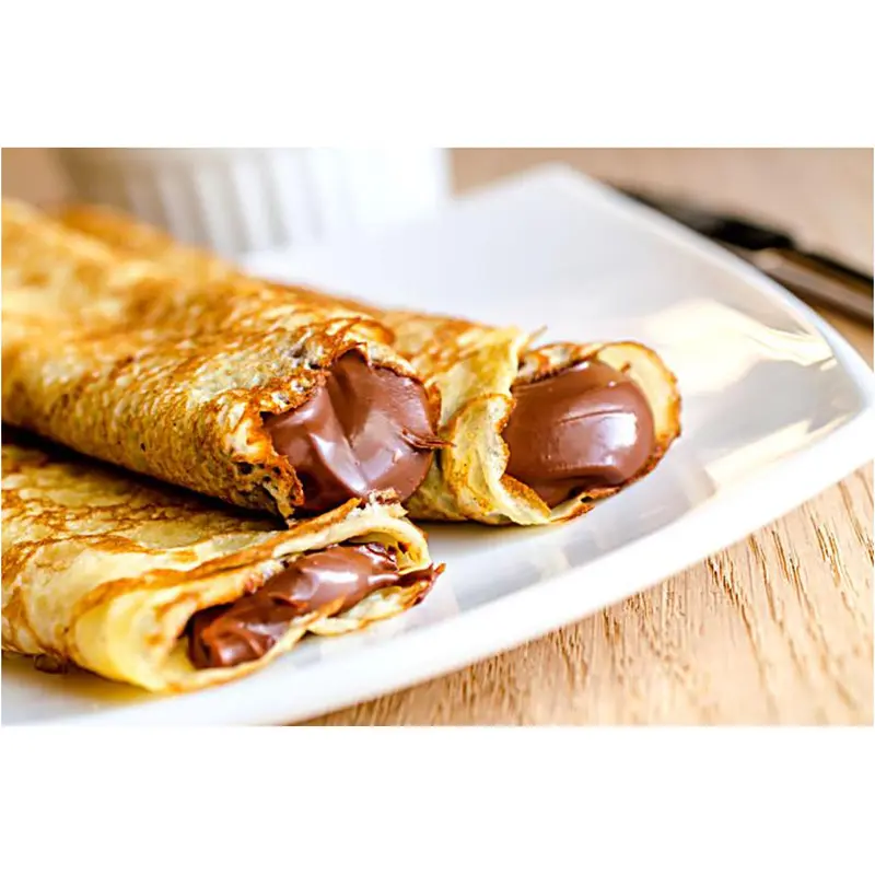 Tigreat French Chocolate Crepes Kid Treat Ready Snack Dessert Bags Pack 40 x 32g 4
