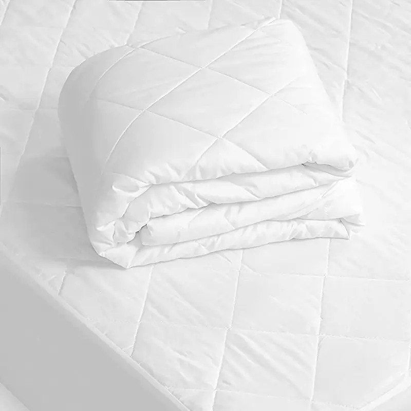 Luxury Hotel Quality 40cm Extra Deep Quilted Waterproof  Mattress Protector 100% Microfiber Mattress Protector cover Anti Allergy Washable & Non-Noisy Mattress Cover All UK Size 4