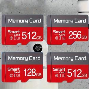 High Speed Memory Card, 1 Count 128GB 256GB 512GB SD Card, Reliable SD Flash Memory with TF Storage Power for Smartphones, Cameras, Tablets, SDXC Memory Card