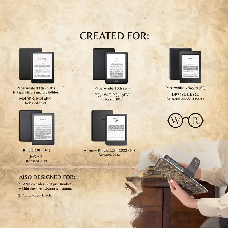 Alice In Wonderland Kindle eReader Cover 4