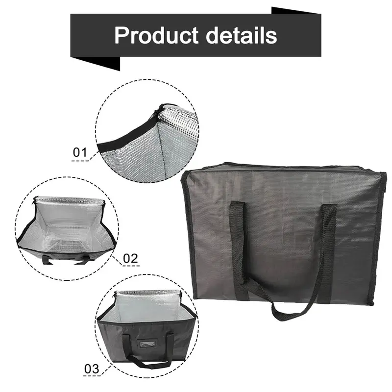 70L EXTRA LARGE COOLING COOLER COOL BAG BOX PICNIC CAMPING FOOD ICE DRINK LUNCH 3