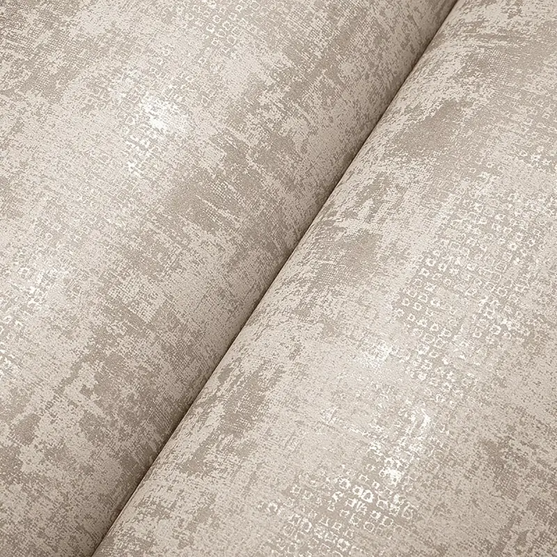Industrial Concrete Textured Brown Wallpaper Metallic Glitter Wall Paper 5㎡/Roll 8