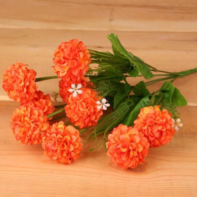Artificial Flowers Silk Fake Plants UV Resistant Home In/Outdoor Garden Decor 5