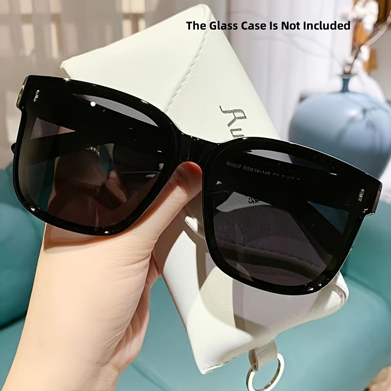 RISELDAJOR  Polarized Anti-Glare Fashion Glasses for Both Genders, Featuring a Large Square Frame. Perfect Fit Over Glasses for Driving, Beach Outings and Travel, Offering a Trendy Look. 6