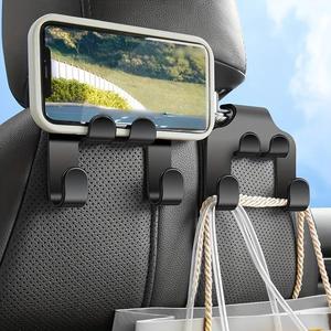Car Seat Headrest Hook, Universal Car Seat Back Hanging Hook, Car Seat Back Organizer, Car Interior Accessories for Phone & Bag