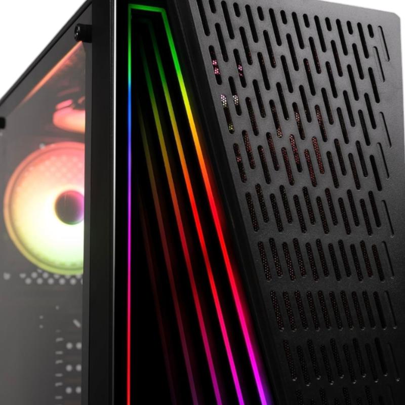 Gaming PC Ryzen 5 5500, RTX 3050, 16GB RAM, 1TB SSD, ARGB Cooler High-Performence 3